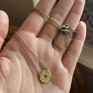 Compass Gold Necklace